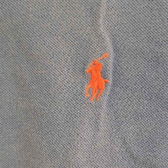 Polo by Ralph Lauren Men's Blue Polo Shirt - Picture 2 of 4